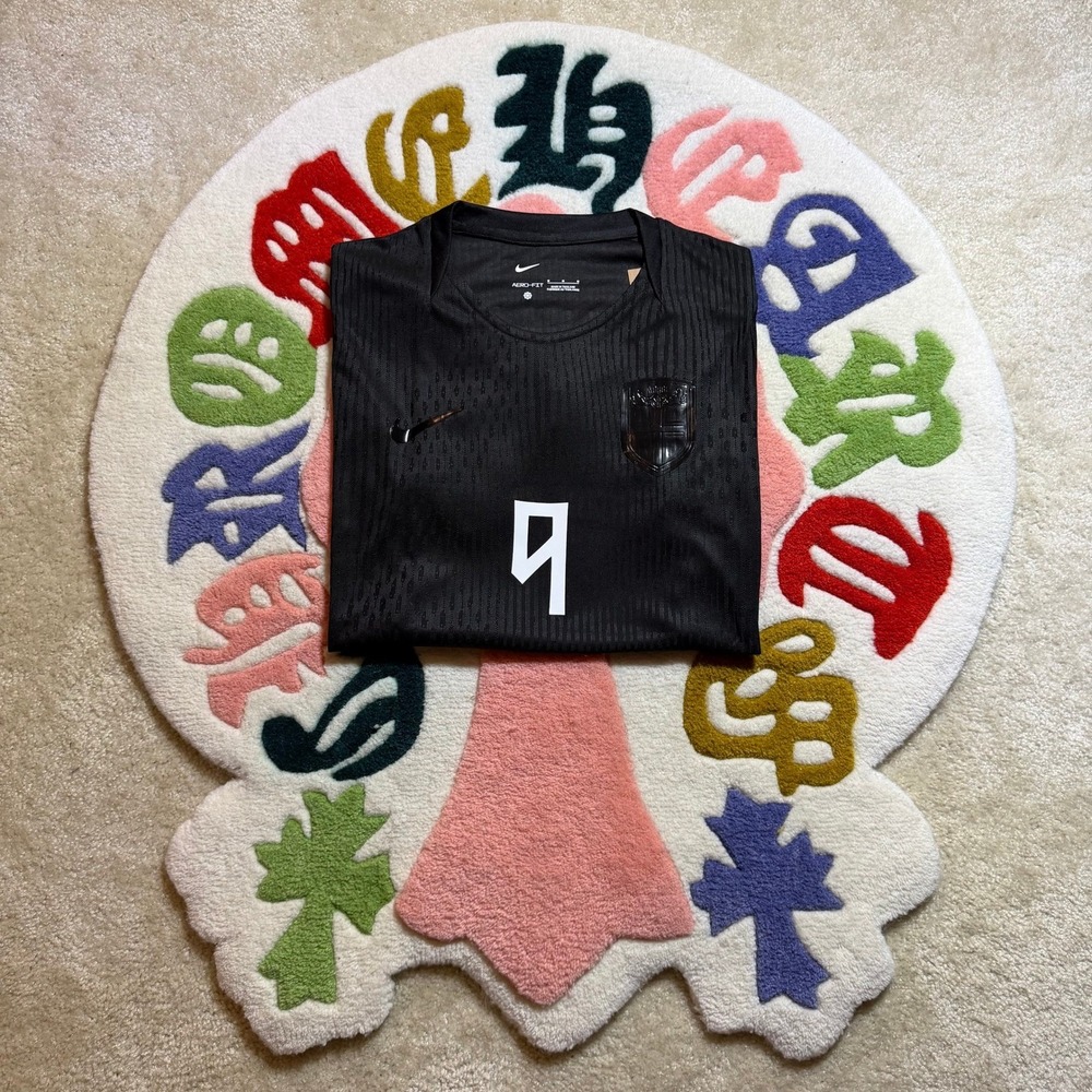 Nike Norway Haaland #9 Player Edition Jersey Black Mens Medium - Picture 3 of 12